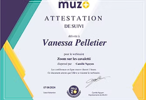 Badge Zoom sur les Cavaletti