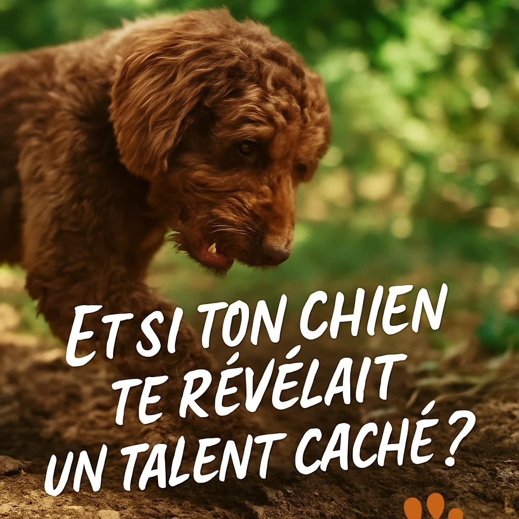 Chien et son talent caché